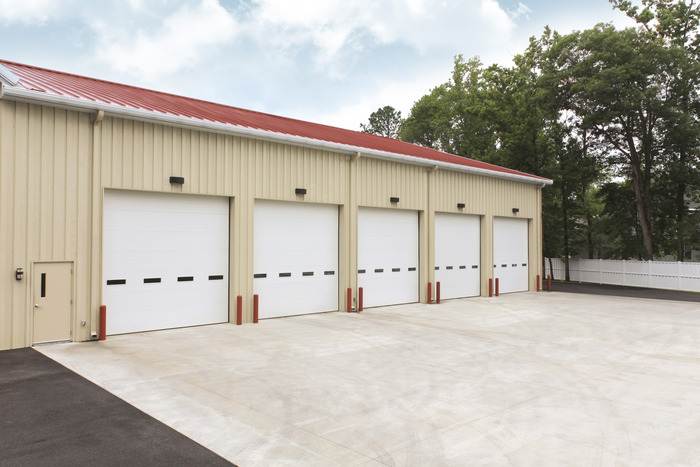 New commercial garage door installation done by Altech Doors.